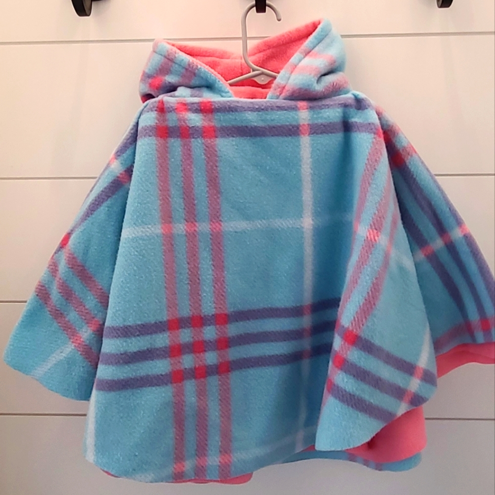 Car seat fleece poncho